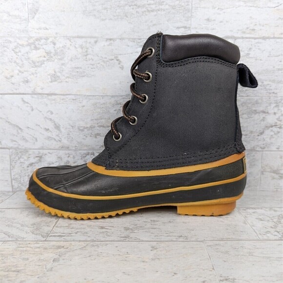 Vintage Western Chief Duck Rain Boots Rubber Bottom Size 6Y Women's 7.5 - Picture 6 of 11